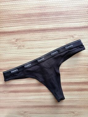 Hanes cotton thong